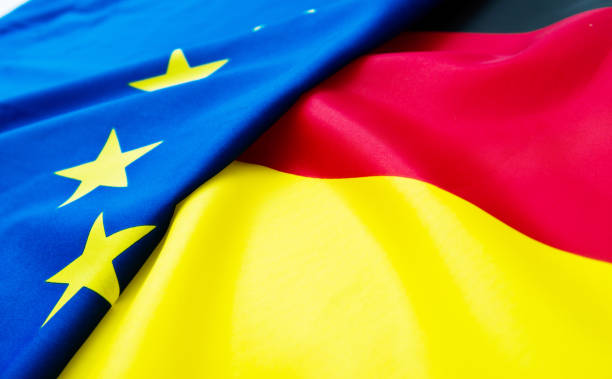 istock German and European Union flags 980826016