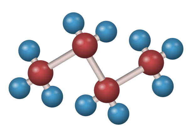 Butane Molecule Is A 3d Formula Stock Illustration - Download Image Now -  Molecule, Butane, Chemistry - iStock