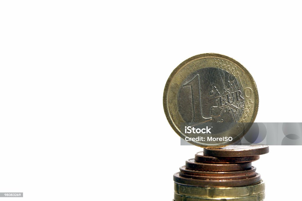 Monedas de Euro - Foto de stock de Ahorros libre de derechos