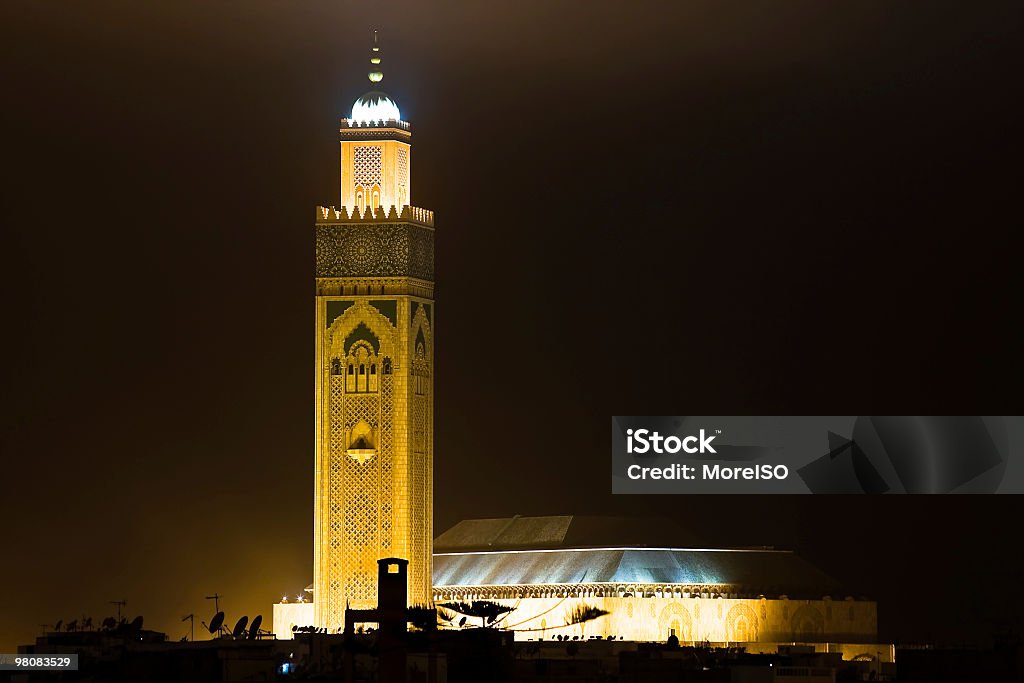 Casablanca-Moschee - Lizenzfrei Groß Stock-Foto