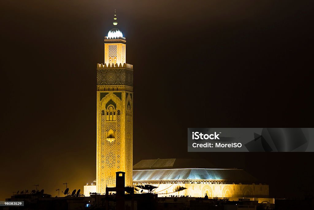 Casablanca Meczet - Zbiór zdjęć royalty-free (Meczet)