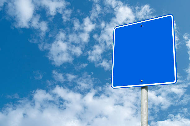 istock Blank Outdoor Sign 98083618