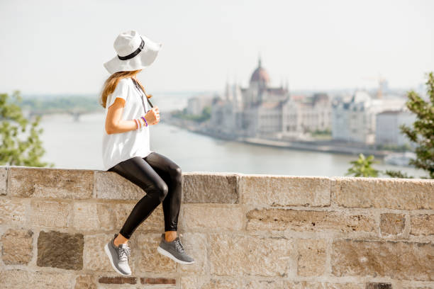 istock Woman traveling in Budapest 980848668