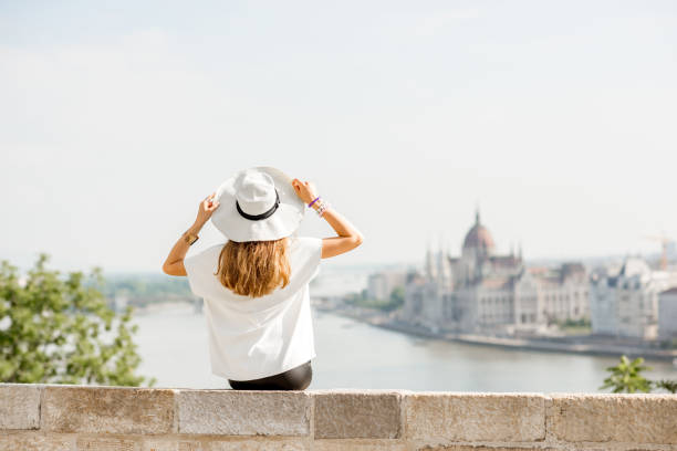 istock Woman traveling in Budapest 980848746