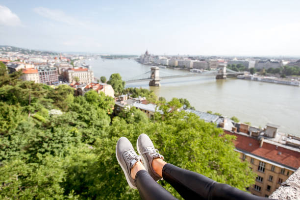 istock Woman traveling in Budapest 980851524
