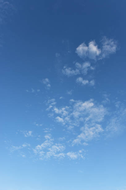istock Beautiful blue sky with white clouds in the afternoon. 980856256