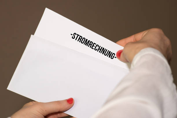 istock A woman gets an electricity bill 980870818