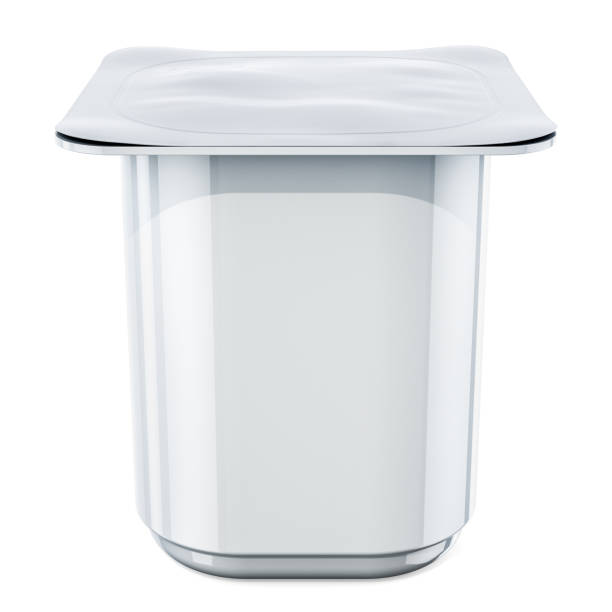 istock Blank white packaging container for yogurt, ice cream or dessert. 980887960