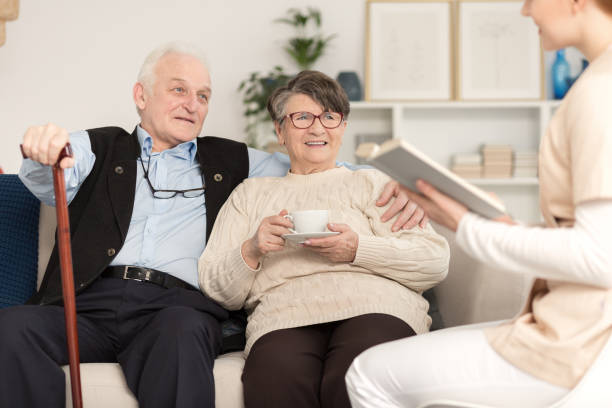 istock Private caregiver working at home 980888638