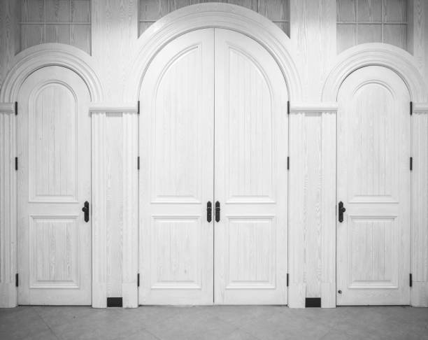 The White Wooden Doors