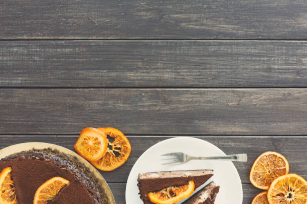 istock Chocolate cake with cream and profiterole 980952400