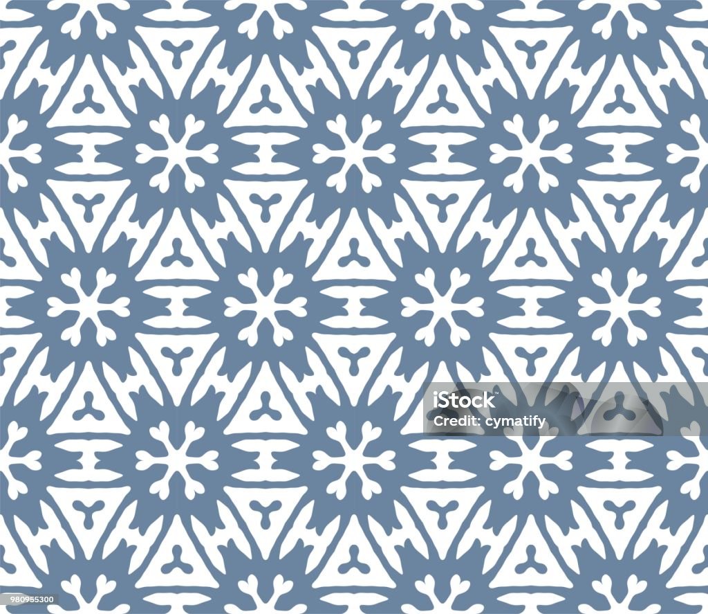 Geometric Repeating Tile Cymatify Geometric Repeating Tile Pattern Stock Illustration - Download ...