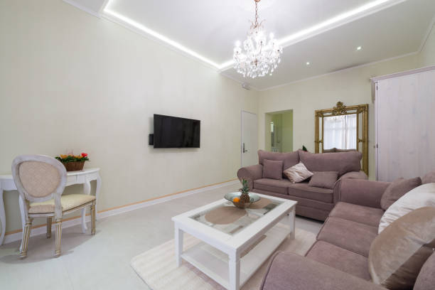 istock Superb modern living room interior 980957546