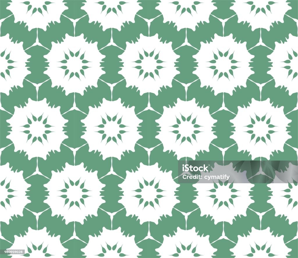 Geometric Repeating Tile Cymatify Geometric Repeating Tile Pattern Stock Illustration - Download ...