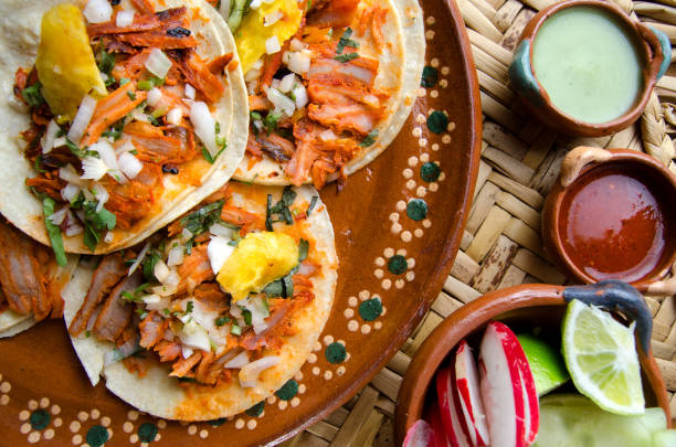 istock Traditional tacos al pastor 981010032