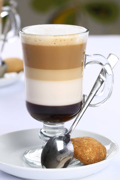 istock Coffee latte macchiato with whipped cream 981010098