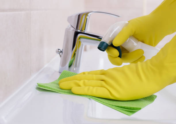 istock Doing chores cleaning the sink 981010656