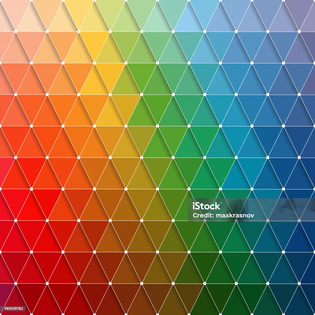 Triangles Pattern Stock Illustration - Download Image Now - Abstract ...