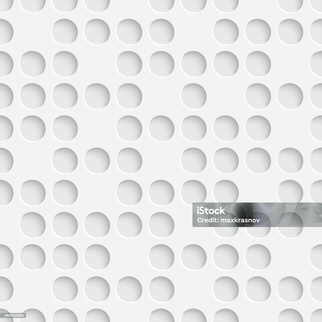 Small Holes Pattern Seamless Hole Pattern Stock Illustration - Download Image Now ...