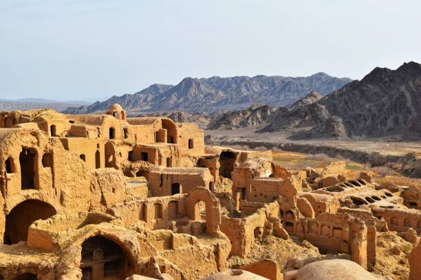 istock Mud-brick village of Kharanaq, Iran. 981069124