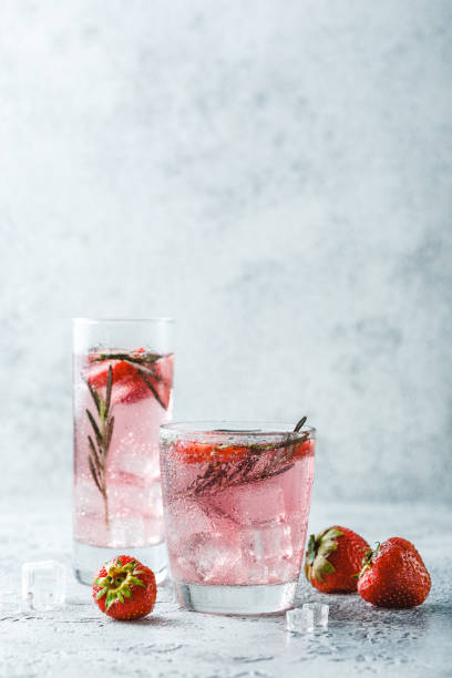 istock Strawberry and rosemary drink 981073034