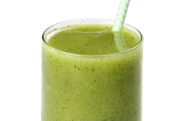 istock Glass of kiwi smoothie 981073044