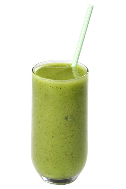 istock Glass of kiwi smoothie 981073200