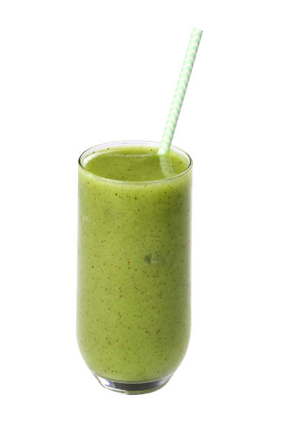 istock Glass of kiwi smoothie 981073208