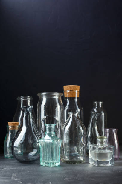 istock Collection of decorative bottles 981076434
