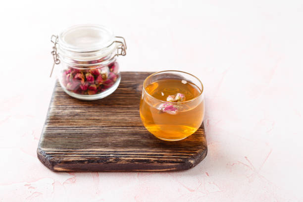 istock Rose flower petals and buds for aromatherapy. 981083608