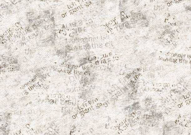 istock Newspaper vintage grunge collage background 981092460