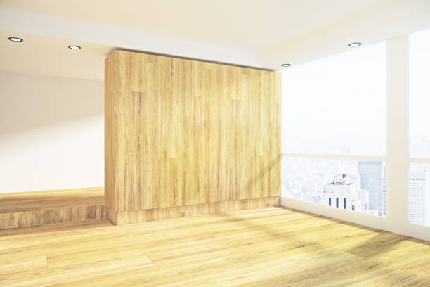 istock Unfurnished wooden interior 981102134