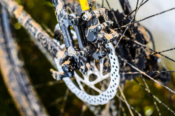 istock Bicycle Rotor of Rear Hydraulic Brake 981108304
