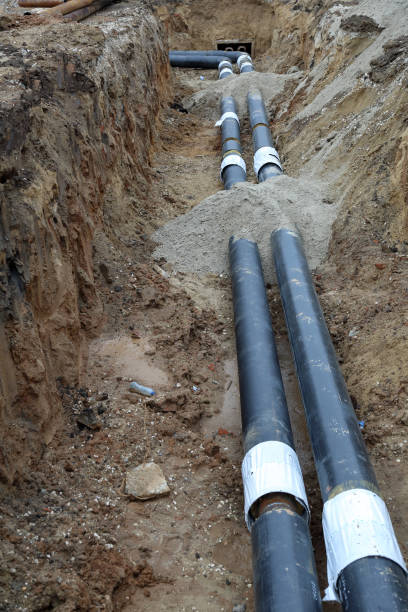 istock Water pipes in the ground 981117314