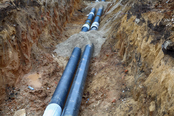 istock Water pipes in the ground 981117328