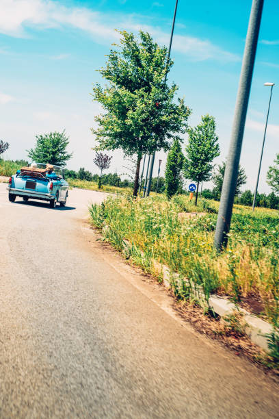 istock On a Road Trip with Old-fashioned Car 981120360