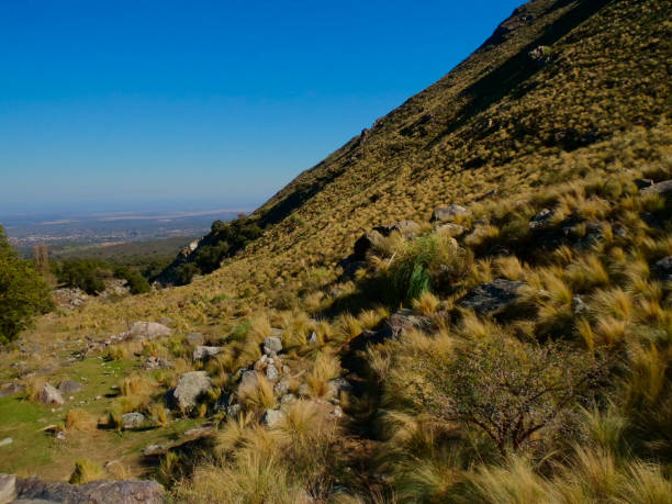 viste panoramiche di pasos malos, merlo, san luis, argentina - travel nature rural scene outdoors foto e immagini stock