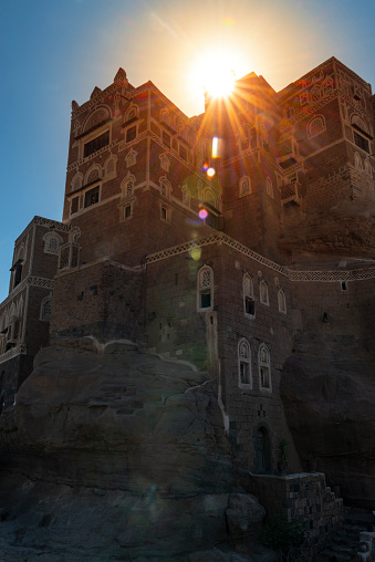 Dar Al Hajar (Stone house) in Yemen