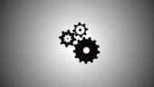 Loading Screen Cogs Cogs Working Loading Screen Style Motion Background Seamless Loop Black ...