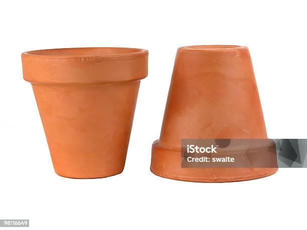 Terra Cotta Nassas 2 - Fotografias de stock e mais imagens de Vaso de Flor - Vaso de Flor, Figura para recortar, Cerâmica de Terracota