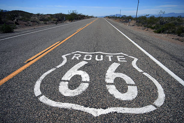 Route 66 - fotografia de stock