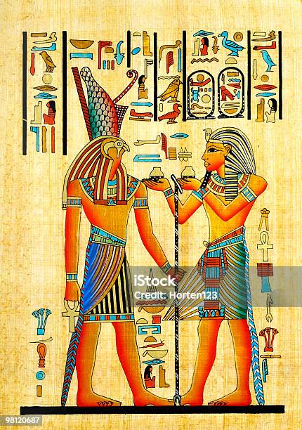 Papyrus Stock Photo - Download Image Now - Africa, Arabia, Color Image