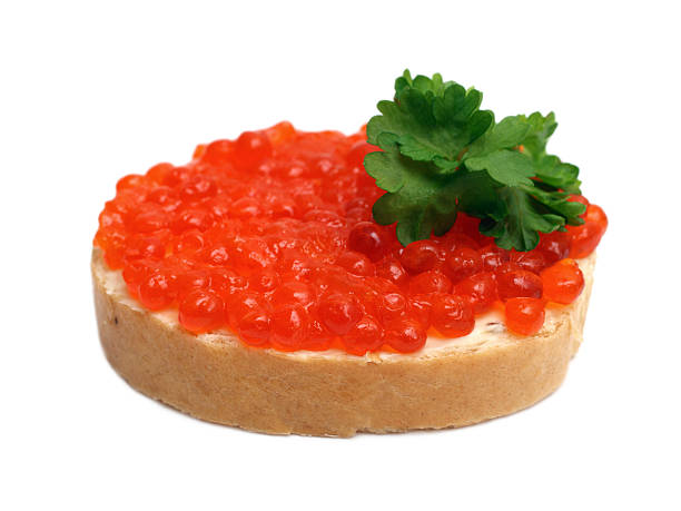 istock sandwich with red caviar 98121660