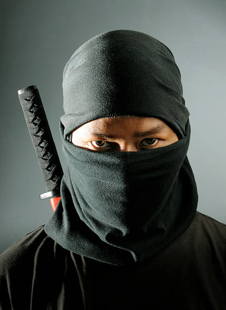 Ninja Assassin Stock Photo - Download Image Now - Ninja, Portrait, Japanese  Ethnicity - iStock