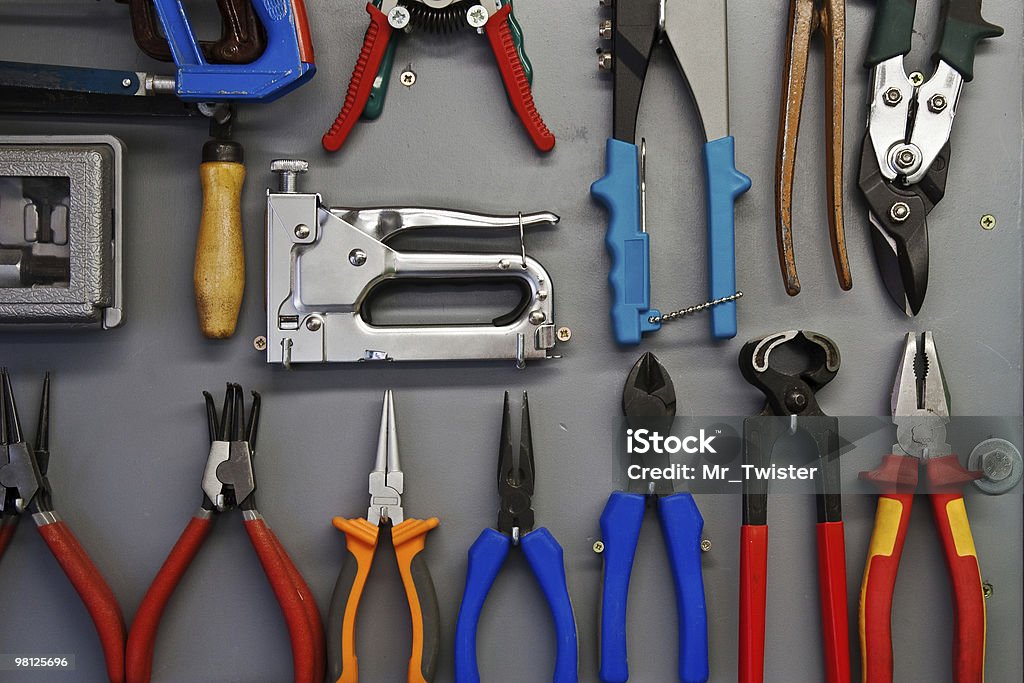 Satz von tools - Lizenzfrei Ausrüstung und Geräte Stock-Foto