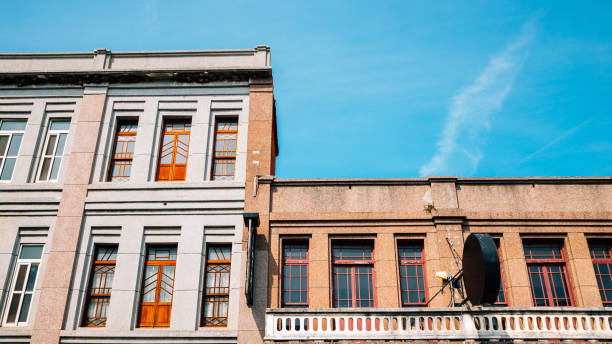Old buildings in Lukang, Taiwan