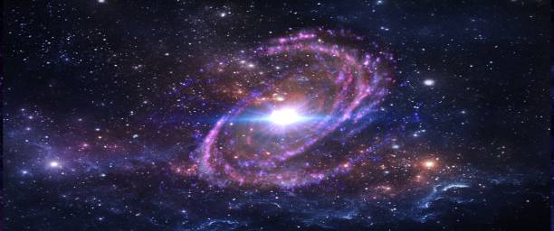 istock Planets and galaxies, science fiction wallpaper. 981290972