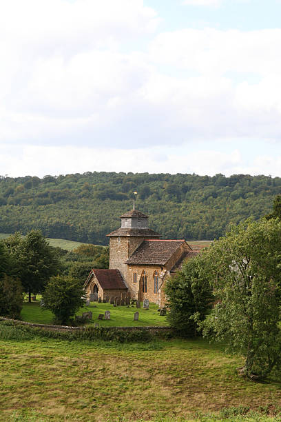 istock Ancient, Rural English Church. 98130095