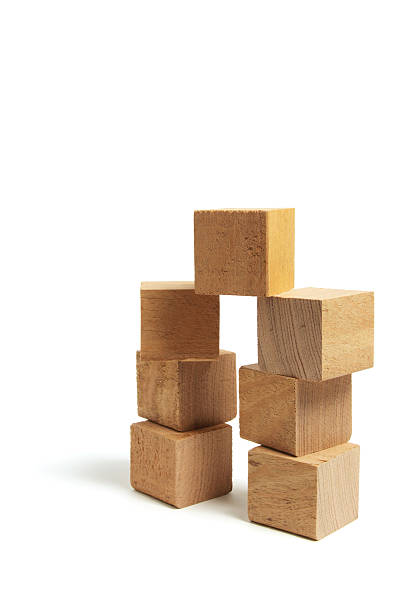 istock Stacks of Wooden Blocks 98130641