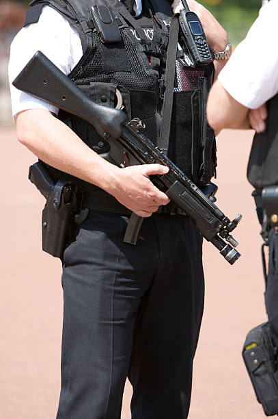 istock Amed Police Officer 98131621